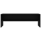 vidaXL Szafka pod TV, czarna, 120x40x40 cm, materiał drewnopochodny