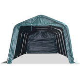 Namiot dla bydła, PVC 550 g/m?, 3,3 x 8 m, ciemnozielony