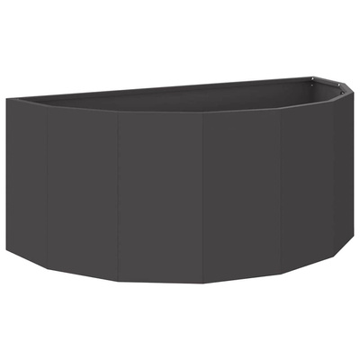 Donica Czarny 90 x 45 x 35 cm Stal