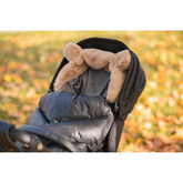 Śpiworek zimowy do wózka na sanki /Kremowy