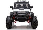 Auto Terenowe Na Akumulator Jeep JC666 Światła LED MP3 Pilot Biały