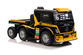 Auto Na Akumulator Mercedes + Naczepa XMX622B  Zółty LCD