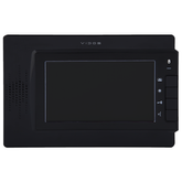 Monitor głośnomówiący czarny 7cali stacja + kamera