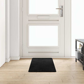 Chodnik dywanowy Czarny 50 x 150 cm 100% Poliester Tuft