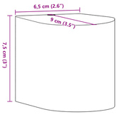 Kinkiet zewnętrzny, czarny, odlewane aluminium