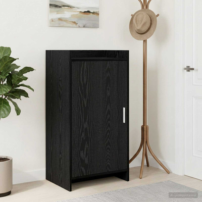 Szafka na buty Czarny dąb 48 x 36 x 92 cm Drewno inżynieryjne