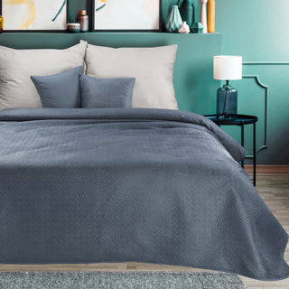 Narzuta Luiz grafitowa 200x220