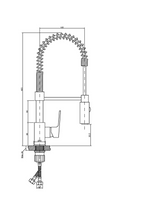 zlewozmywakowa Dokos chrom Invena Bateria