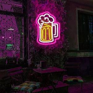 NEON BEER 40x30