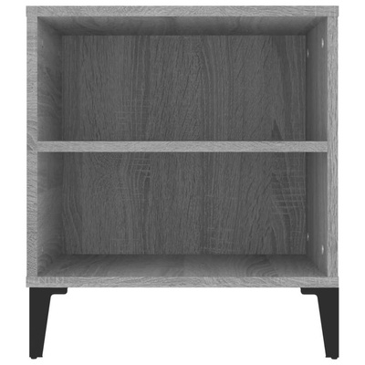 vidaXL Szafka pod TV, szary dąb sonoma, 102x44,5x50 cm