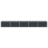 Donica Antracyt 400 x 80 x 45 cm Stal