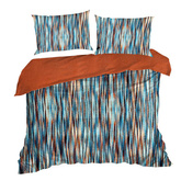 Pościel Nika niebieska 220x200