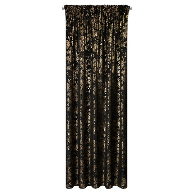 Zasłona Felis czarna 140x270