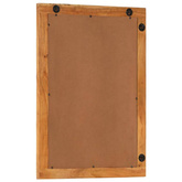 vidaXL Lustro łazienkowe, 50x70x2,5 cm, lite drewno akacjowe i szkło