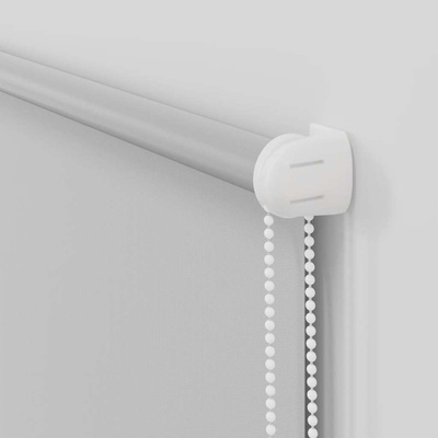 Roleta okienna zaciemniająca szara 160 x 230 cm