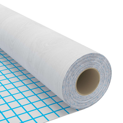 vidaXL Okleina samoprzylepna na drzwi 2 szt białe drewno 210x90 cm PVC