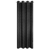Zasłona Oleta czarna 140x250
