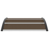 Daszek nad drzwi, czarny, 120 x 100 cm, PC