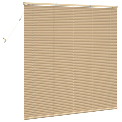 Żaluzja wenecka Jasnobrązowy ze wzorem 150 x 140 cm 25 mm PVC