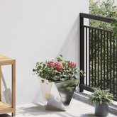 Donica 2 pcs Srebrny 30 x 30 x 30 cm Stal nierdzewna