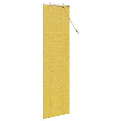 Roleta żółty 60 x 220 cm Bambus