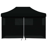 Namiot Imprezowy Czarny 279 x 410 x 315 cm Materiał Oxford