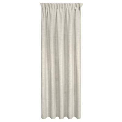 Zasłona Rosi ciemnobeżowa 140x270