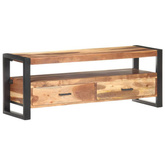 vidaXL Szafka pod TV, 120x35x45 cm, drewno z miodowym wykończeniem