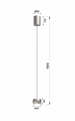 Lampa wisząca QUIBERON 6039-103