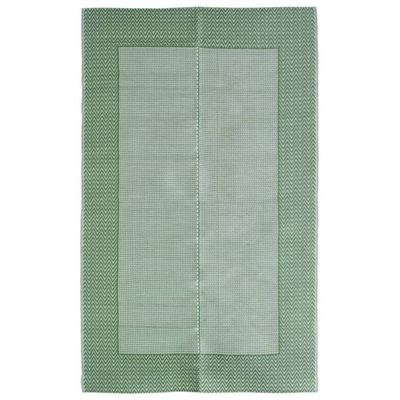 vidaXL Dywan zewnętrzny, zielony, 140 x 200 cm, PP