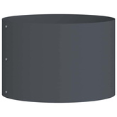 Pierścień doniczki Antracyt 30 x 30 x 20 cm Stal zimnogięta
