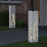 Słoneczna LED lampa na ścieżkę 2 pcs Biały