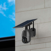 1080P Kamera zewnętrzna WiFi SMART z panelem solarnym / Sensor / IP65 / Czarna