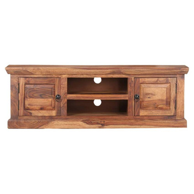 vidaXL Szafka pod TV, 120x30x40 cm, lite drewno sheesham