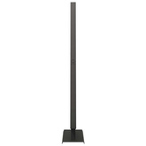 Metalowa choinka świąteczna z podstawą Czarny 125,5 cm Stal
