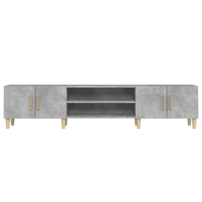 Szafka pod TV, szarość betonu, 180x31,5x40 cm vidaXL