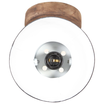 vidaXL Industrialne lampy ścienne/sufitowe 2 szt, czarne, 20x25 cm E27
