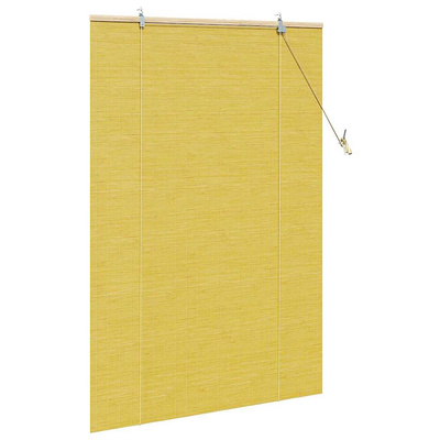 Roleta żółty 100 x 160 cm Bambus