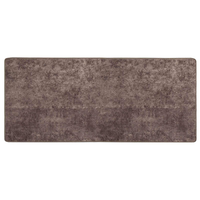 Chodnik dywanowy MARSA Szary 80 x 200 cm Poliester i PVC