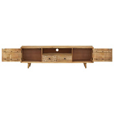 Szafka pod TV, 140x30x40 cm, lite drewno mango vidaXL