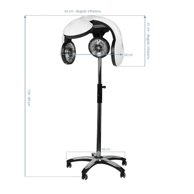 Gabbiano infrazon stojący 938 biały 133167