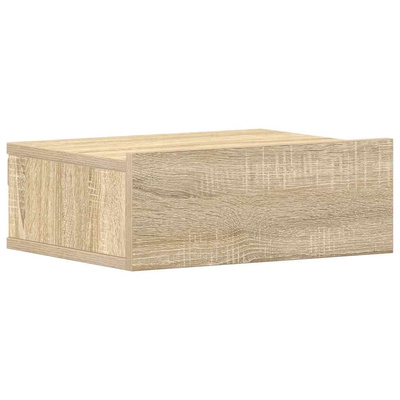 vidaXL Wisząca szafka nocna, dąb sonoma, 40x30x15 cm
