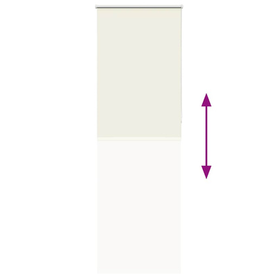 Roleta zaciemniająca Off White 85x230 cm Szerokość tkaniny