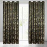 Zasłona Sara czarna 140x250