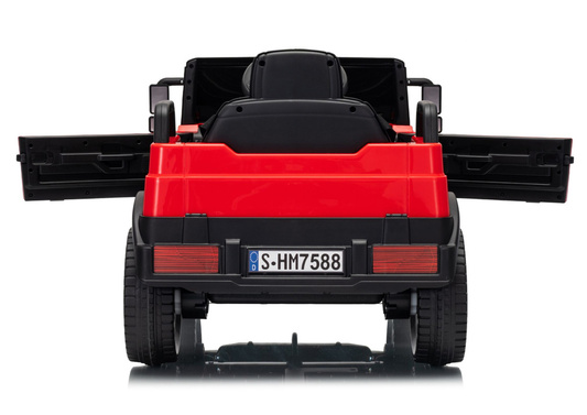 Auto Na Akumulator Mercedes Unimog HM7588 6V4Ah Czerwony