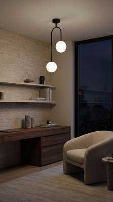 Lampa sufitowa K-5990 z serii SILA