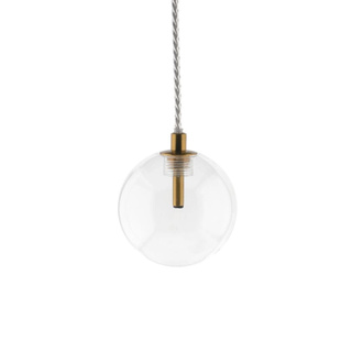 Lampa designerska Abigali GLOBO2 G4 ?100mm złota
