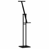 Stoiska na targi Czarny 26,5 x 26,5 x 150 cm Stal
