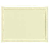 Poduszki na siedziska 4 pcs kremowy 47 x 36 x 2 cm Poliester