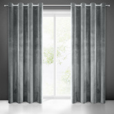 Zasłona Samanta grafitowa 140x250
